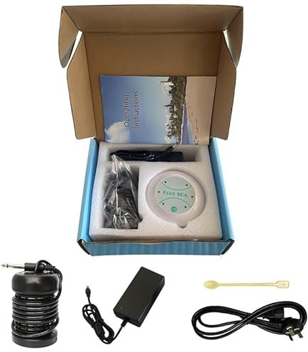 nooroa Dr Detox Ionische Detox-Fußbadmaschine – Tragbares Fußpflege-Set mit Elektrolyse, inklusive Fuß-Spa und Reinigungszubehör