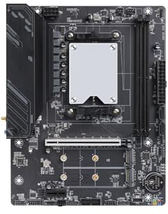 Scheda Madre Kit combinato CPU scheda madre AM5 Fit For ERYING Ryzen9 7945HX/7940HX/7845HX/7745HX DDR5 RAM WIFI6E ARGB PCIe4.0 NVME PC Gamer Completo