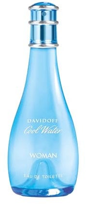 Davidoff Cool Water Eau de Toilette para ella | Fragancia femenina con notas de sandía, floral y de musgo | Intensidad media | 100ml