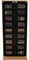 WATSONS MANHATTAN - Black Glass 344 CD / 128 DVD/Blu-ray/Media Storage Shelves