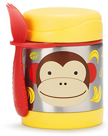Skip Hop Zoo Insulated Food Jar, Monkey