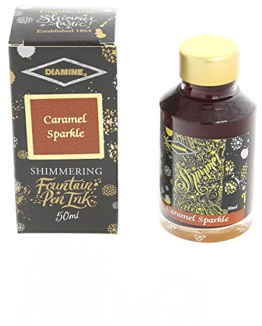 Diamine 50ml Shimmer ink Caramel Sparkle