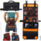 CAMKIX Roll-Out Bag with Belt/Shoulder Strap Compatible with GoPro Hero/DJI Osmo Action and Other Cameras