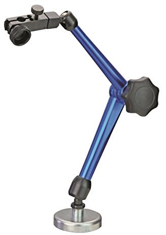 CNC QUALITÄT Messstativ - Magnetständer mit Magnetfuß - Zentralklemmung und Dauermagnet- Fuß