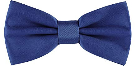 Ladeheid Fliege Kinder Jungen mit einstellbarem Band für Anzug festlich Kinderfliege Mode für Jungs MJ (10cm x 5cm) (10cm x 5cm, Blau)