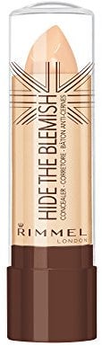 Rimmel Hide The Blemish Concealer Stick zum Abdecken von Augenringen, Rötungen und Unvollkommenheiten – Natural Beige – 4,5 g
