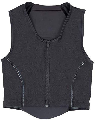 PFIFF 102842 Protection dorsale « ange gardien » pour enfant, noir/bleu, taille L