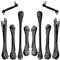 1x Querlenker Satz 2x Koppelstange Hinterachse für BMW F20 F21 F22 F23 F30 F31 F34 F32 F33 F36