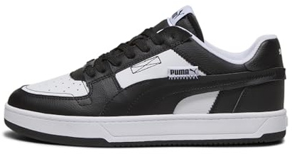 Puma Unisex Adults Puma Caven 2.0 Vtg Sneakers, Puma White-Puma Black, 4.5 UK