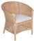 Casa Moro Rattan-Sessel Sumatra Natur mit Kissen XXL Armlehnstuhl aus Natur-Rattan handgeflochten | Boho Chic Korb-Stuhl Korb-Sessel | Retro-Stuhl für Garten Terrasse Esszimmer | CF2250