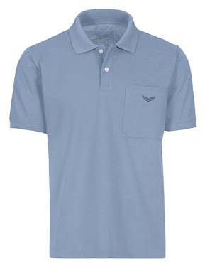TRIGEMA Polohemd mit Brusttasche für Damen - Poloshirt hochwertig in Deluxe Piqué-Qualität- Regular Fit - 627602