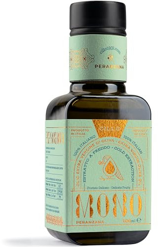 Francesco Cillo – Olio Extravergine di Oliva, 100ml (Olio EVO, 100% italiano, Estratto a freddo, Monocultivar Oliva Peranzana)