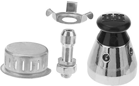 LABRIMP 1set Pressure Cooker Relief Valves Replacement Parts for Pressure Cookers Includes Blockage Shield Clips