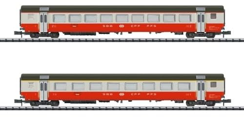 Schnellzugwagen-Set Swiss Express Teil 2