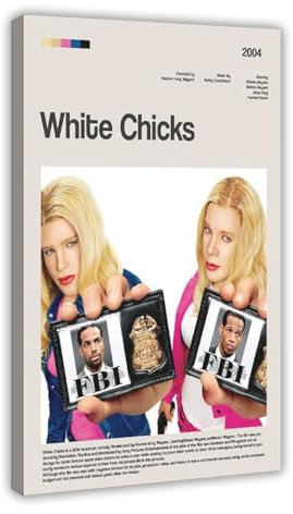 TINGTOEO Filmposter mit weißen Küken, Schlafzimmerdekoration, Sportlandschaft, Büro, Raumdekoration, Geschenk, Rahmen-Stil, 30 x 45 cm