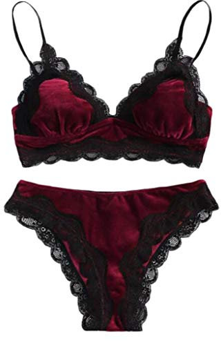 SKTIISN Dessous sexy Set kniestrümpfe sexets für Damen Spitzen unterwäsche Frauen sexy Dessous unterwäsche Frauen Set auflegevibrator Frauen Hochzeit bügelloser BH Leder Dessous Frauen sexy Kleider