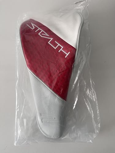 New TaylorMade New Golf Stealth 2 Grey/Red/White Driver Headcover