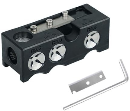 Baoblaze Pool-Queue-Spitzen-Reparaturwerkzeug, Billard-Queue-Spitzen-Reparatur-Set, Billard-Wartung, praktischer, langlebiger Pool-Queue-Spitzenformer zum