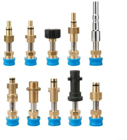 K archer HD Series Pressure Washer Lance Adapter, Quick Release, 12 mm Size (8、Karcher Big Round)