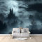 Vlies Fototapete Gothic Dark Fantasy Forest 350x256 cm Art Mauer VliesTapete Wandtapete Wanddeko Wand Wohnzimmer Schlafzimmer Wohnung Wandbilder