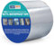 ADHES 1.5mm Dick Wasserdichtes Butylband, Starkes Selbstklebendes DichtungsbäNder 100mm x 5m x 1 Rollen Silber Aluminiumfolie Klebeband für, Bauwerke, Fassaden, Wohnwagen, Fenster, Container