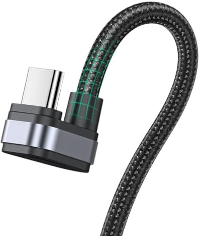 Fast Charging Type C Cable, Charger Cord for Laptops Tablets and Desktops, Unique Triangle C Type Charger with High-Speed Charging and Data Transfer, 6.6 Ft Long Cable for Daily Use