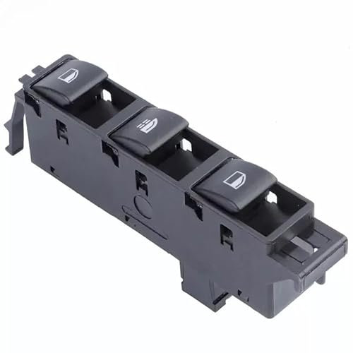 Surakey Fensterheberschalter vorne links Elektrischer Fensterschalter für 3er E46 Replaces 61316902183 Electric Power Master Control-Schalter Fensterheber Schalter