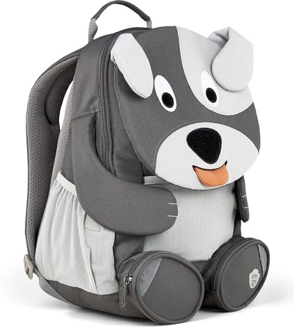Affenzahn Kinderrucksack Großer Freund Hund (2025) - Grau