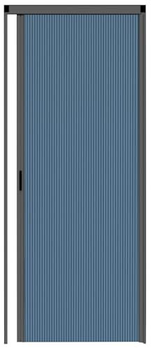 Akkordeon-Falttür mit Montagematerial, Sichtschutztür für Schlafzimmer, Badezimmer, Küche, Büro, Wohnmobil, Innenschrank, Innentür, 80 x 80 cm