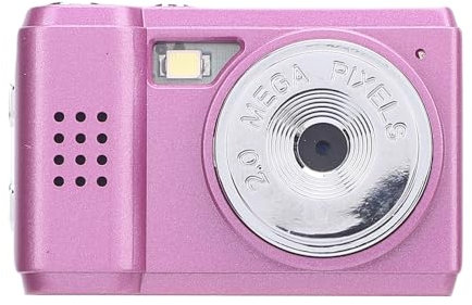 Digital Camera for Teens, 1080P 2MP HD Travel Camera with Color Screen, Type C Rechargeable, 200mAh Battery for Campus Life Recording