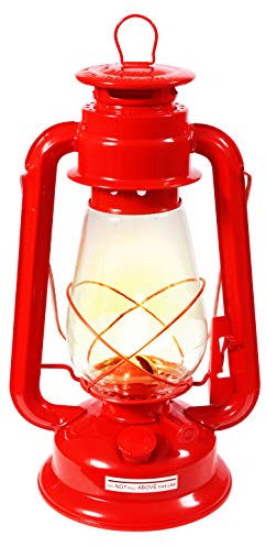 Rothco Kerosene Lantern, Red, 12''