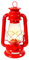 Rothco Kerosene Lantern, Red, 12''