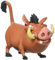 Bullyland Spielfigur 12533-Figura, Walt Disney Lion King, Pumbaa, Circa 8 cm di Altezza, Figura Dipinta a Mano, Senza PVC, per Bambini per Il Gioco d'immaginazione, Colore Marrone, Medium, 12533