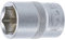 BGS 2918 | Douille pour clé, six pans | 12,5 mm (1/2) | 18 mm