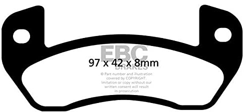 EBC Brakes DP849 Blackstuff Bremsbeläge