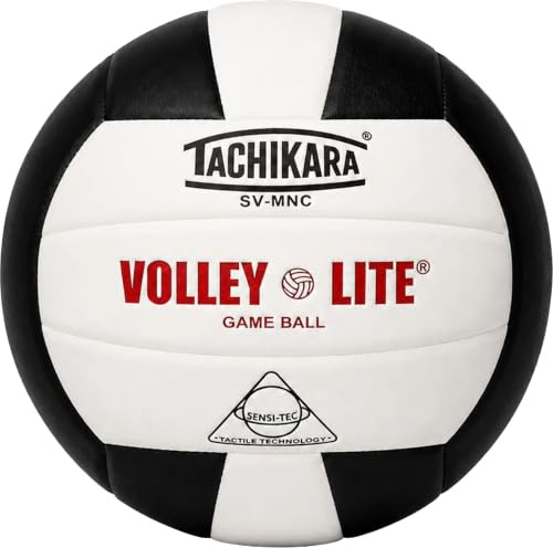 Tachikara Volley-Lite Additional Colors (EA) , Black/White