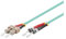 goobay OM3 Duplex Patchkabel SC/ST 5m Aqua
