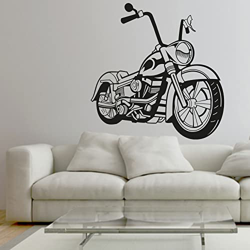Sunnywall.de Wandtattoo Motorrad Mofa Moped Größe Größe 2