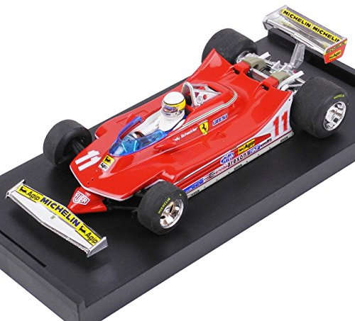BRUMM BM0511CH FERRARI 312 T4 J.SCHECKTER 1979 N.11 ITALY GP + PILOTA 1:43