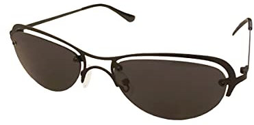Trinity Style Sonnenbrille, schwarzer Rahmen / Rauch Objektiv