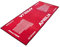 BIKETEK Tapis environnemental Garage Mat Rouge Blanc Compatible avec Moto Aprilia
