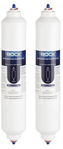 ROCK 21 - Filtro de agua de repuesto para Samsung DA29-10105J, DA29-10105J HAFEX/EXP, WSF-100, DA99 02131B, EF9603, HAIER LG, filtro de agua para nevera, paquete de 2 unidades