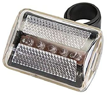 Silverline 727576 5-LED Bike Light Clear 2 x AA Batteries