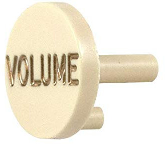 Fender volume cap S1 Switch Strat aged white 005-9266-030