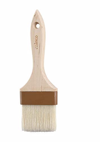 Winco 3 Boar Bristle Basting Brush