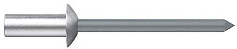Desa 77048160 - Remache aluminio/acero estanco alomado 4,8x16