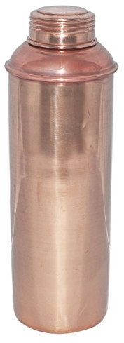 Indisches Reines Kupfer Wasserflasche Mit Deckel für Ayurvedische Gesundheitsvorteile