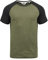 Solid SDBastian Herren T-Shirt Kurzarm Shirt mit Rundhals-Ausschnitt Baumwollmischung Regular fit, Größe:L, Farbe:Ivy Green Melange (8797)