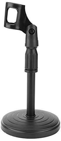 Bnineteenteam Mikrofonstativ Verstellbarer Mikrofonstativ Mikrofonstativ-Kit mit Stoßdämpferhalterung und verbesserter Tischklemme Audiogeräte
