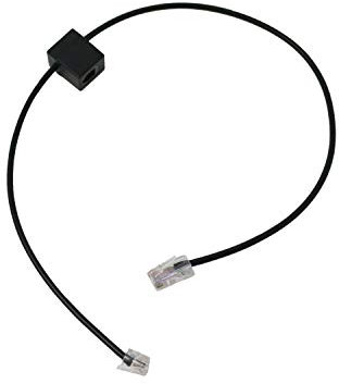 Compatible Replacement Phone Cord for Plantronics CS500, Savi 700 and Savi 8200 Wireless Headsets (Connects Your Charging Base and Telephone)